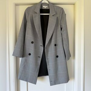 Vetta Convertible Houndstooth Blazer - Small